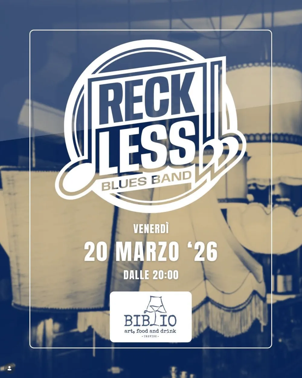 Locandina, Reckless Blues Band